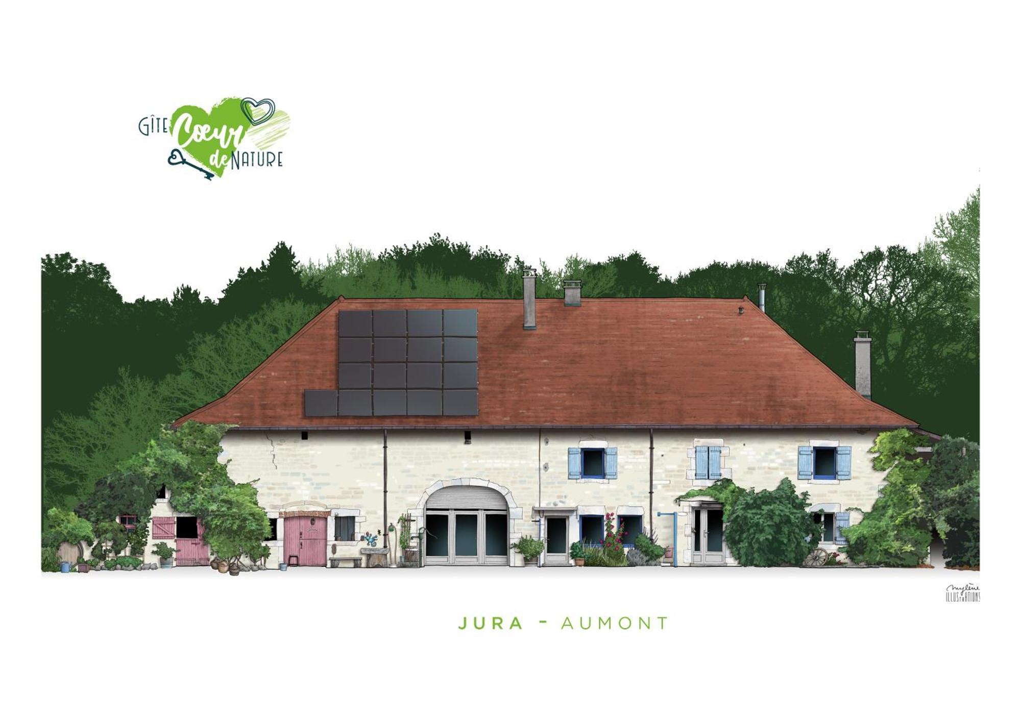 Gite Coeur De Nature Abergement-le-Grand Luaran gambar
